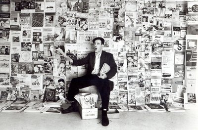 Newspaper Salesman by English Photographer